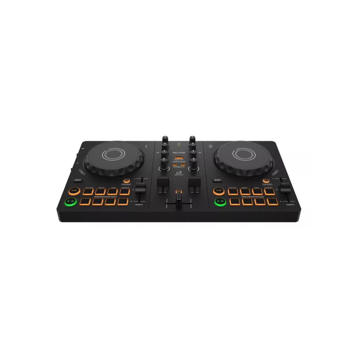 Controlador DJ Pioneer 2 Canales color negro DDJ-FLX2