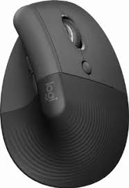 Logitech Lift Mouse - Bluetooth - USB - Óptico - 6 Botón(es) - Grafito - Inalámbrico - 4000 dpi 