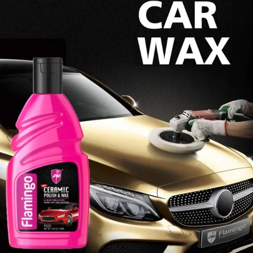 Pulido Y Cera Ceramica Para Auto Flamingo De 410 Ml