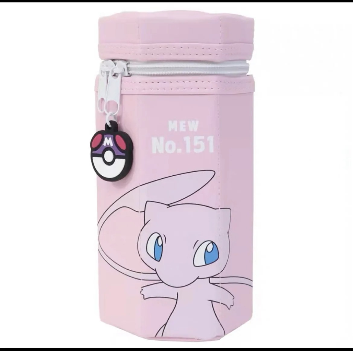 8 Estuches Lápices Hexagonal Pok Mew Kawaii Anime Maquillaje Regalo Cumpleaños