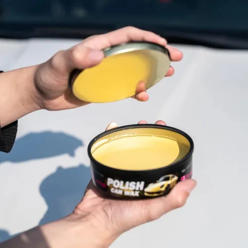 2 piezas de Cera Flamingo Polish Car Wax Pasta Lata De 230 G