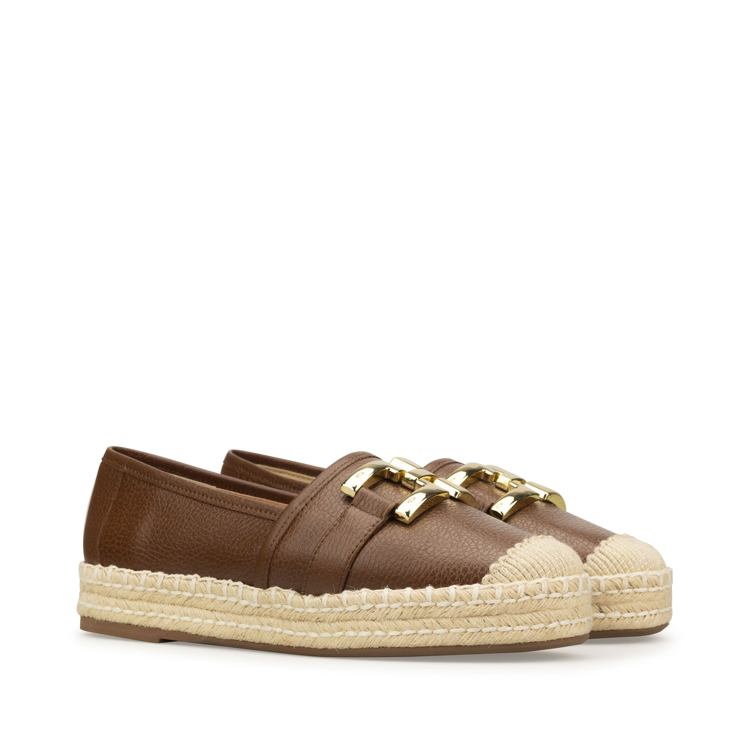 Alpargatas De Piel Davenia Elegantes De Dama Mod. Karen