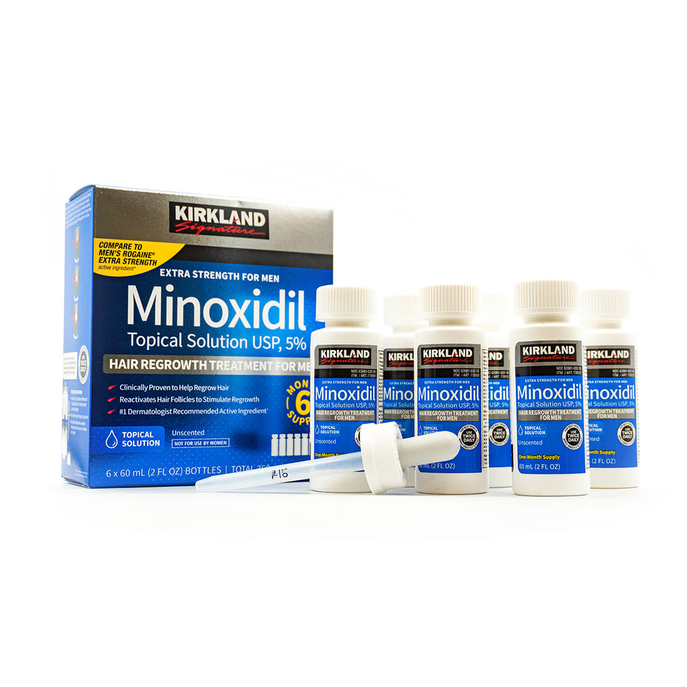 Minoxidil kirkland 5% Tratamiento 6 meses