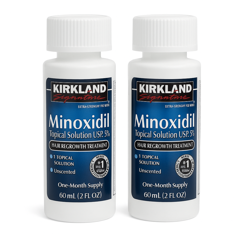 Minoxidil kirkland 5% Tratamiento 2 meses