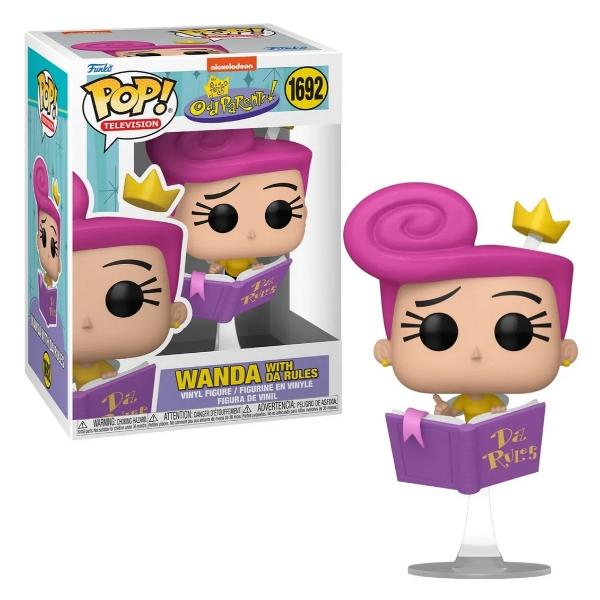 Funko Pop! Los Padrinos Magicos - Wanda Con Las Reglas