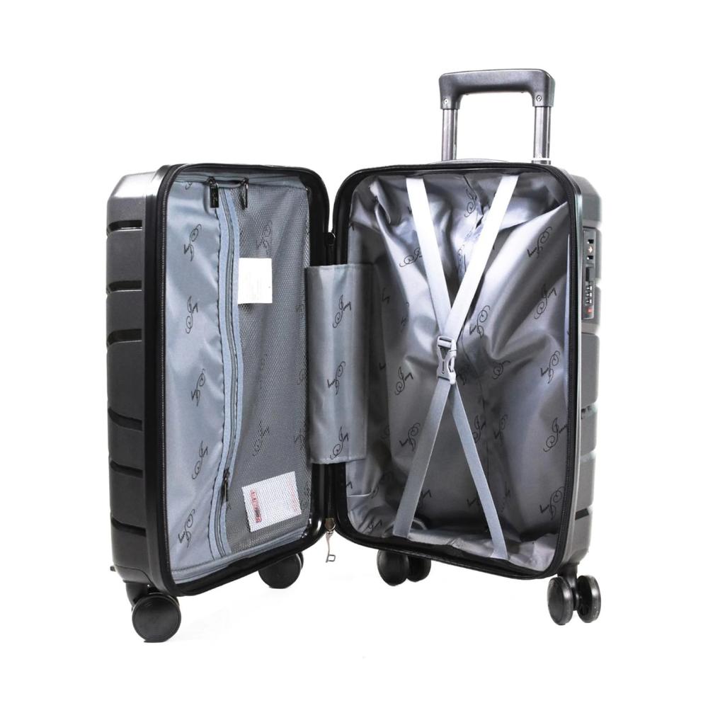 MALETA JON Z-01 24" NEGRO