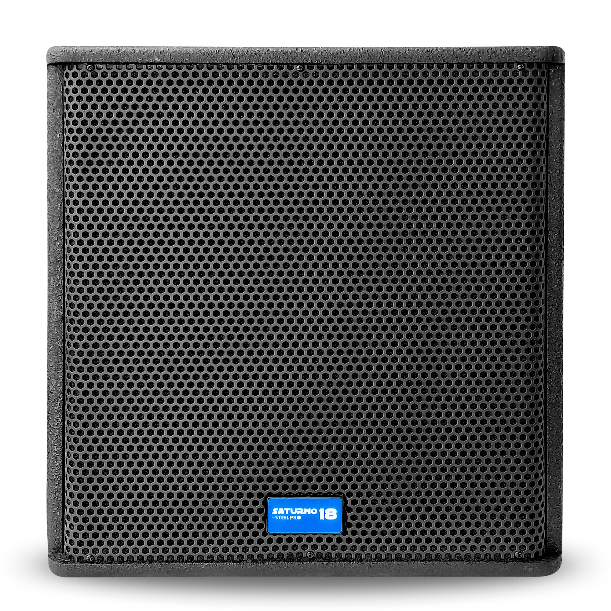 Sistema Profesional De Audio Lineal 1300w Saturno18 Steelpro Color Negro.