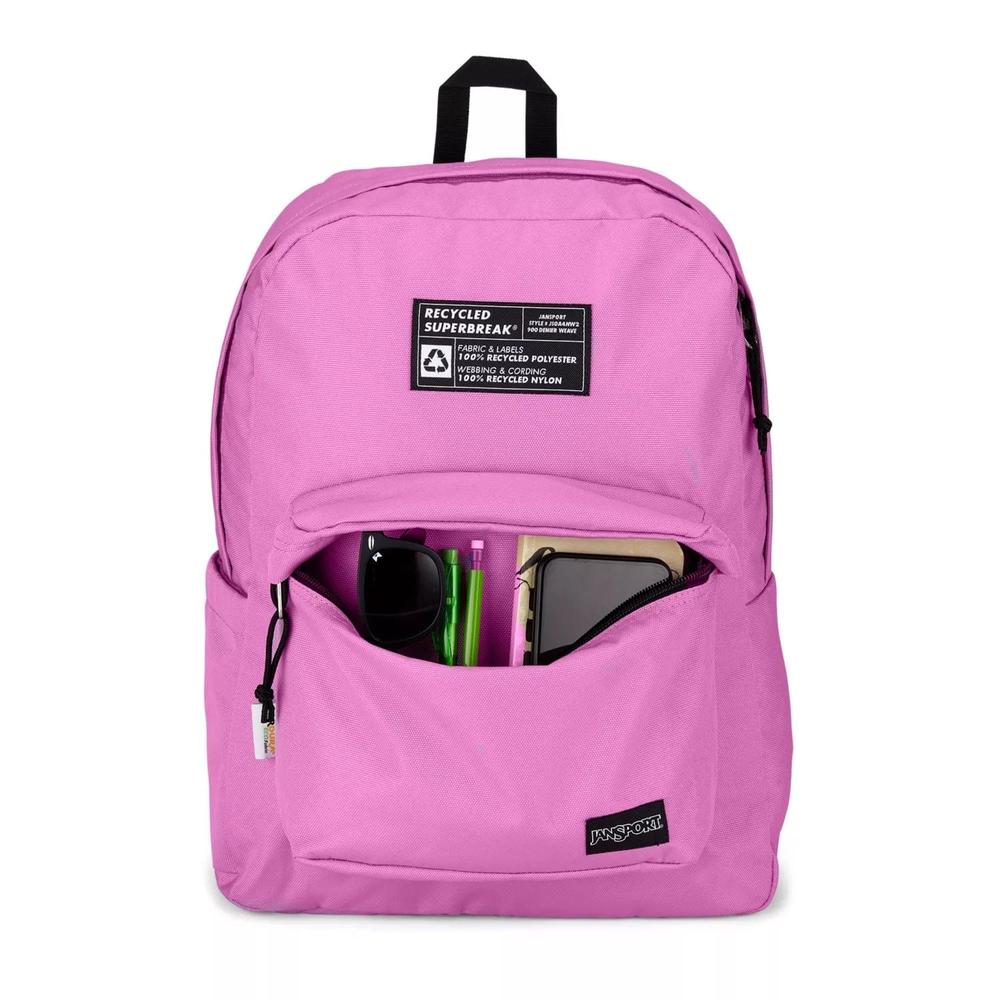 MOCHILA JANSPORT RECYCLED SUPERBREAK JS0A4QVC7S4 MORADA