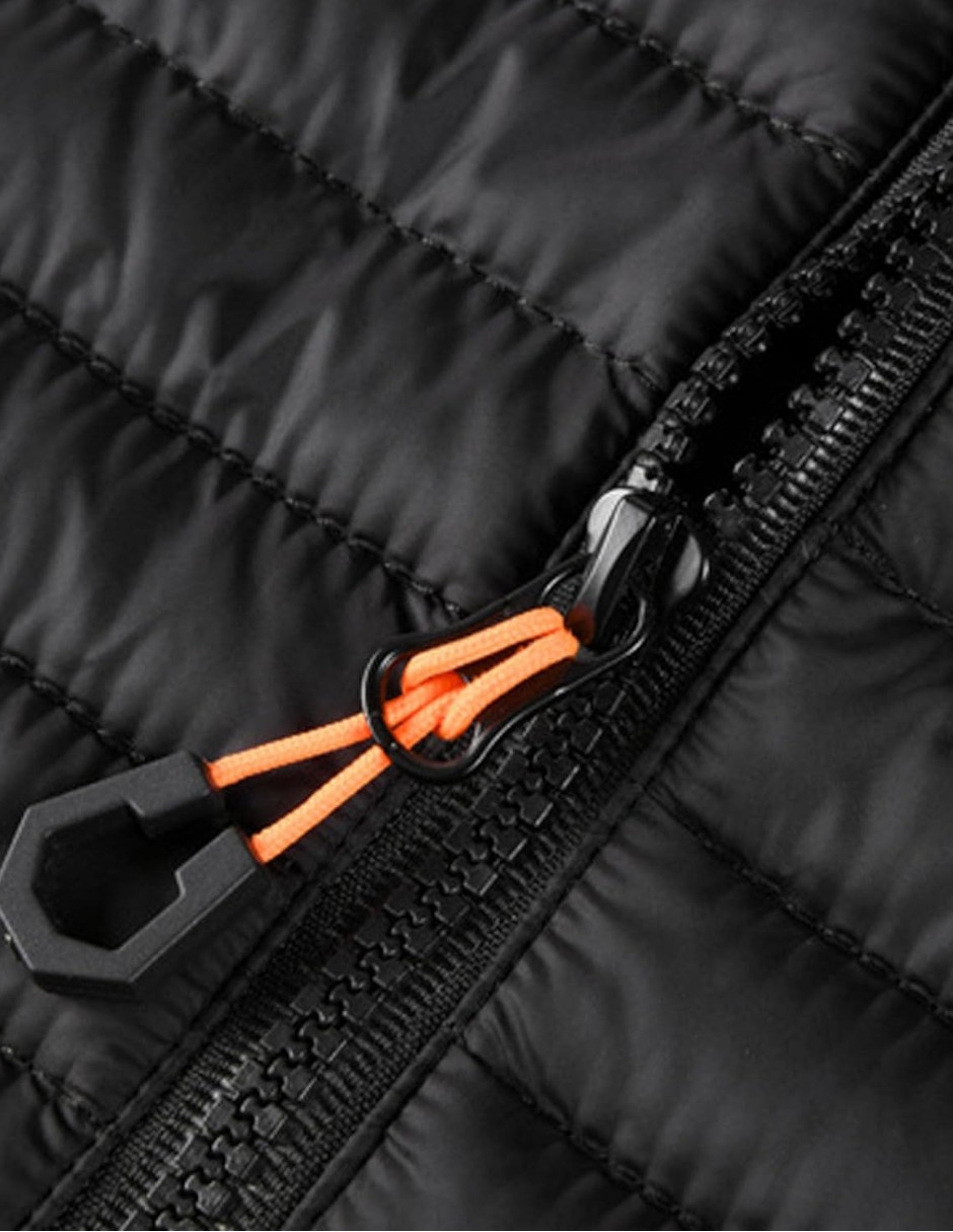 Chaleco Ligero Para Hombre Capucha Desmontable