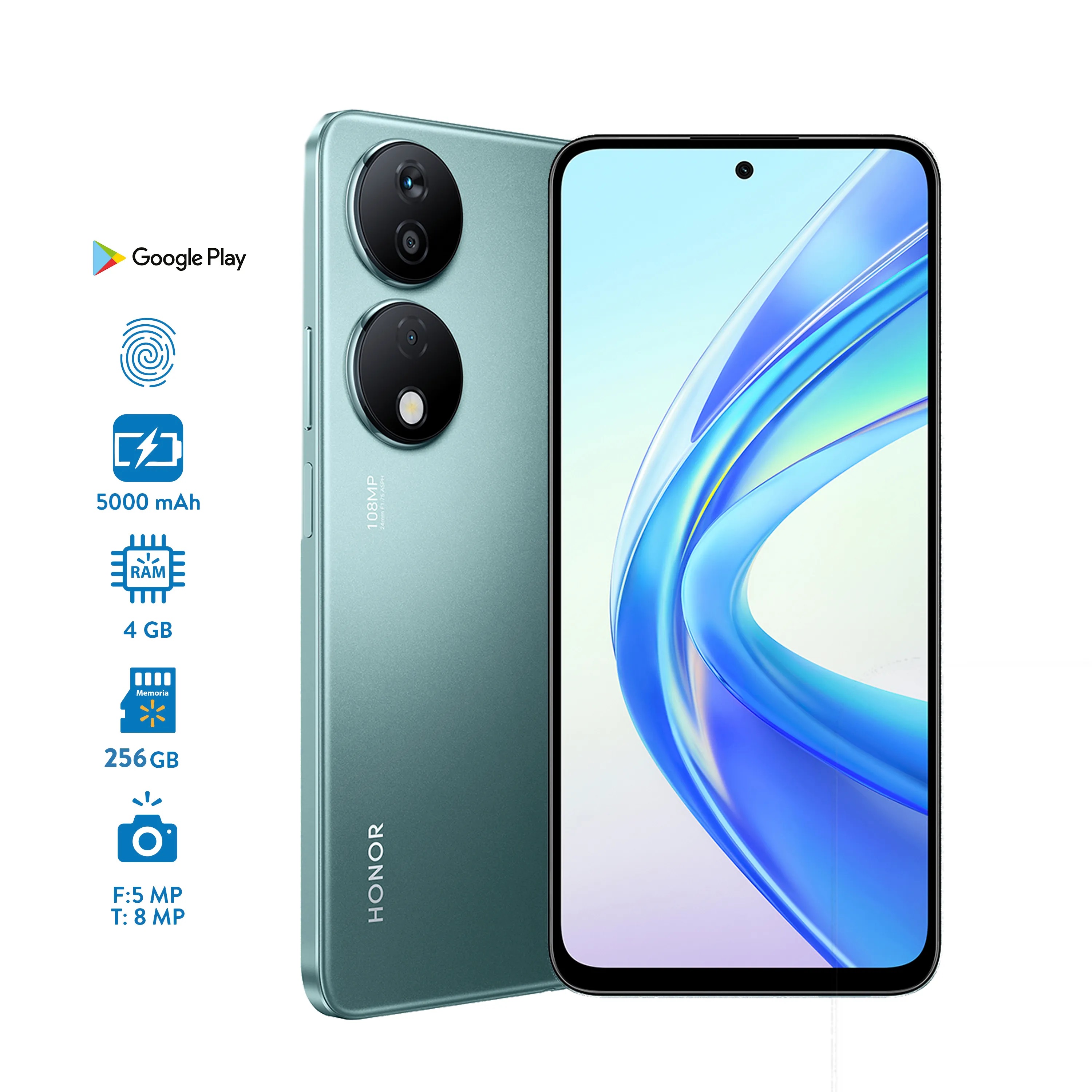 Honor X7B 256Gb 8Ram Color Verde Nuevo Libre