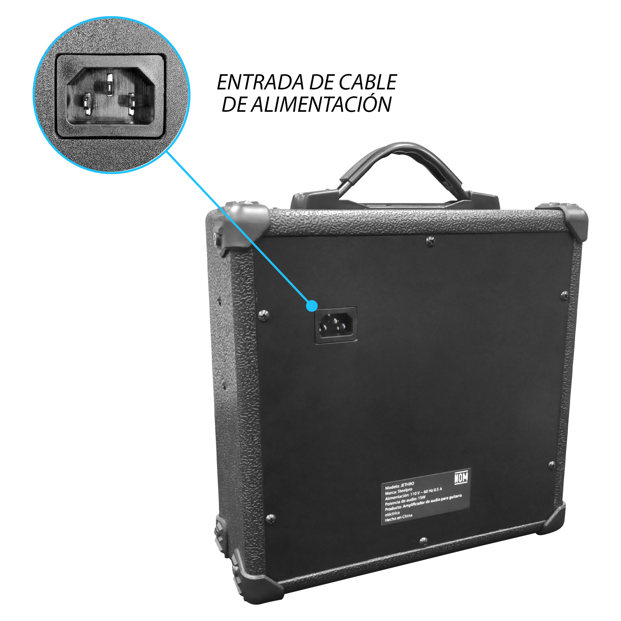 Paquete Guitarra Electrica Jethro Series By Steelpro Tcr