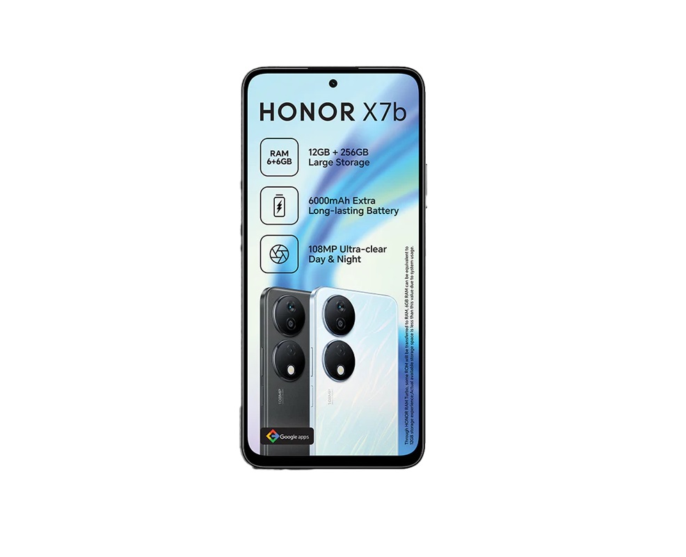 Honor X7B 256Gb 8Ram Color Negro Nuevo Libre