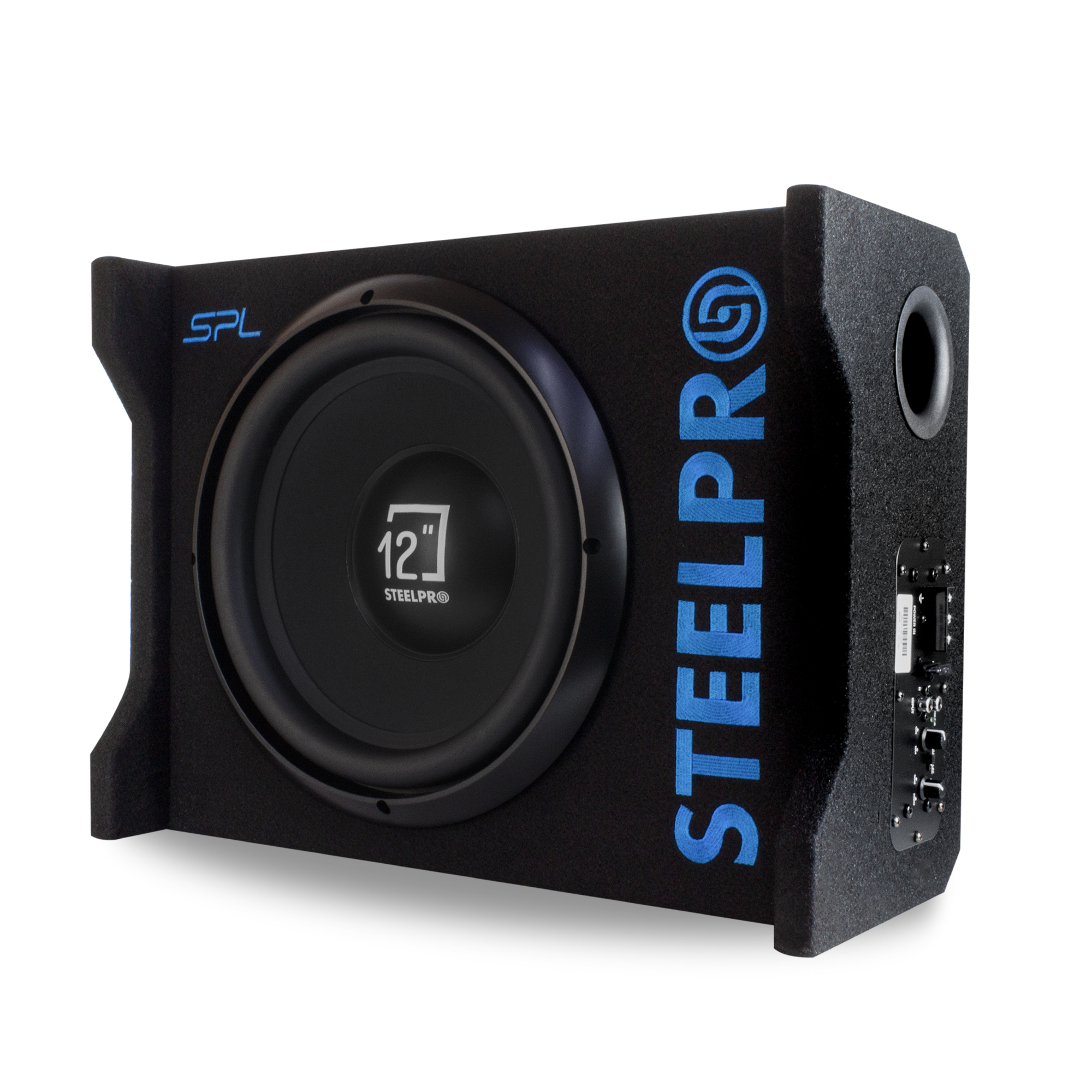 Subwoofer 12 Pulgadas Amplificado 1200w Spl Alta Presion - Steelpro.