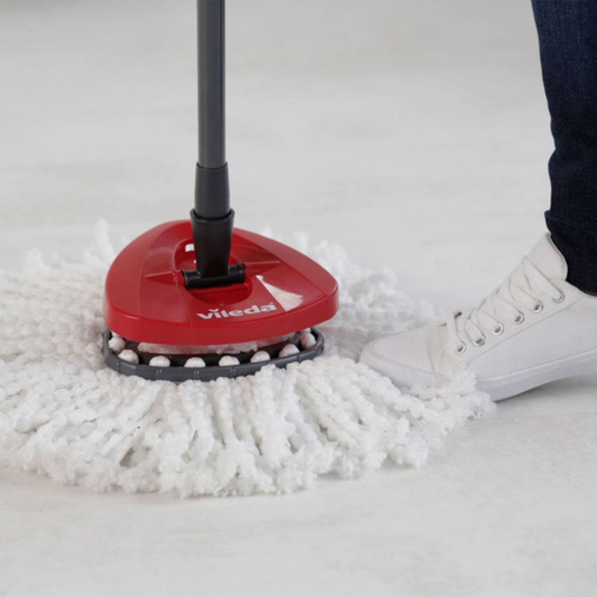 Trapeador Microfibra, Cubeta con Pedal  Easy Wring