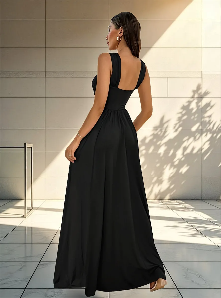 Vestido Largo Casual Maria Bela Modelo Mesina.