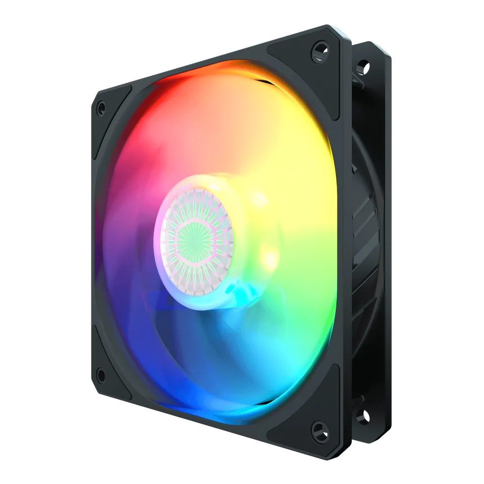 VENTILADOR COOLER MASTER SICKLEFLOW EDGE 120MM 3X120 ARGB NEGRO MFX-B2DN-253P2-R2