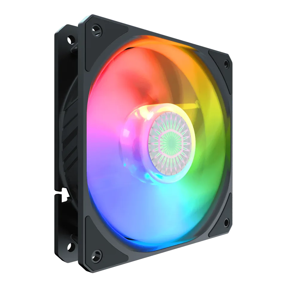 VENTILADOR COOLER MASTER SICKLEFLOW EDGE 120MM 3X120 ARGB NEGRO MFX-B2DN-253P2-R2