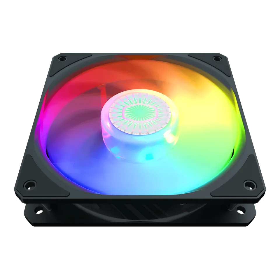 VENTILADOR COOLER MASTER SICKLEFLOW EDGE 120MM 3X120 ARGB NEGRO MFX-B2DN-253P2-R2