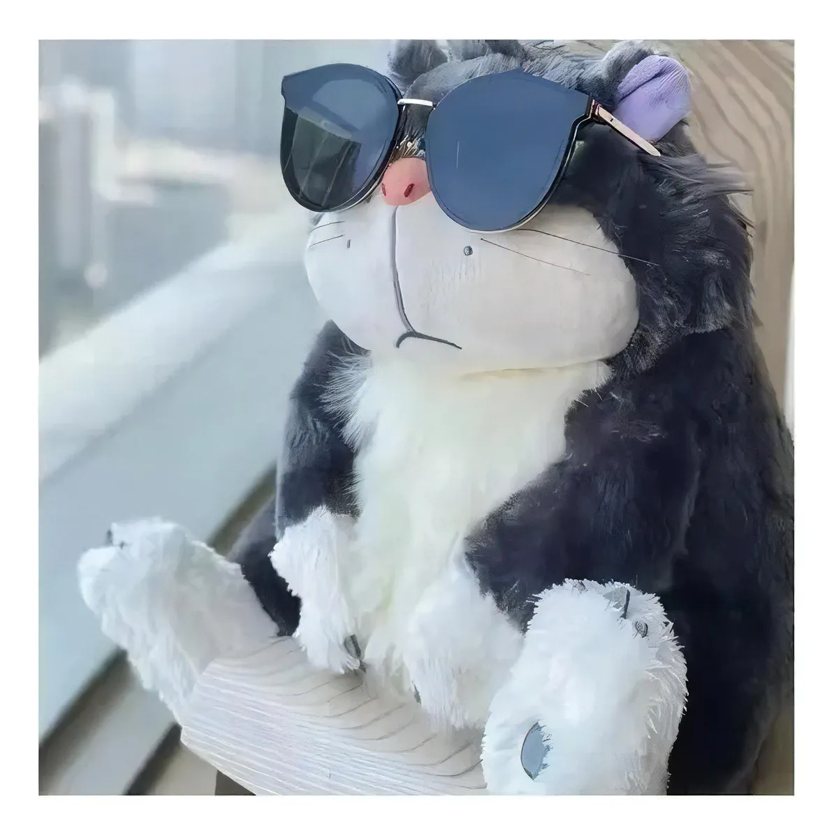 1pcs Peluche Dibujos Animados Gato Lucifer - Color 30cm