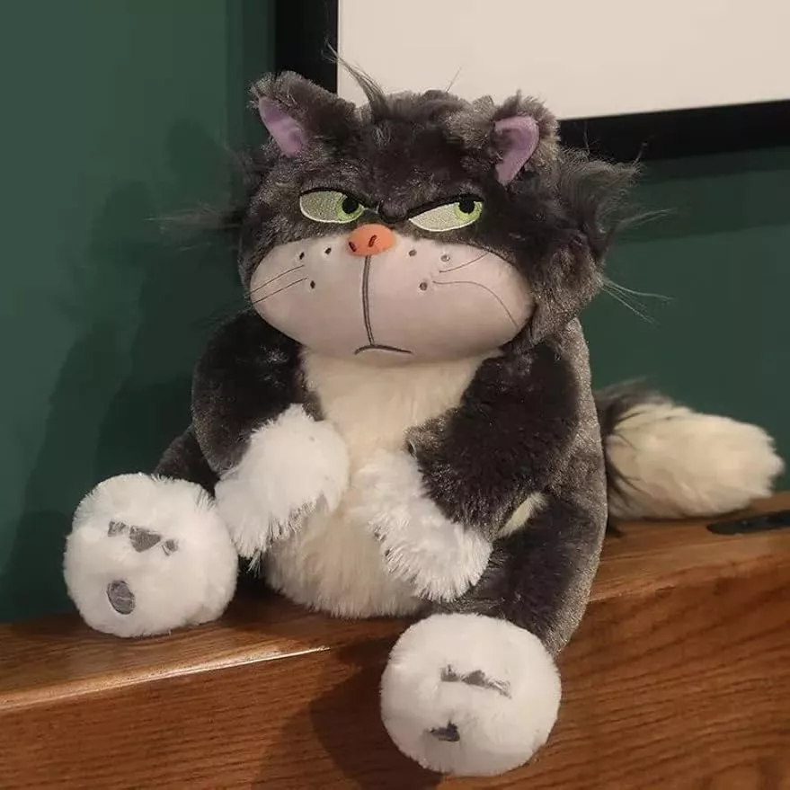 1pcs Peluche Dibujos Animados Gato Lucifer - Color 30cm