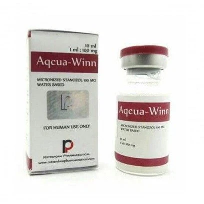 Aqcuawin 100mg/ml | Rotterdam | Estanozolol en Agua Inyectable 10ml