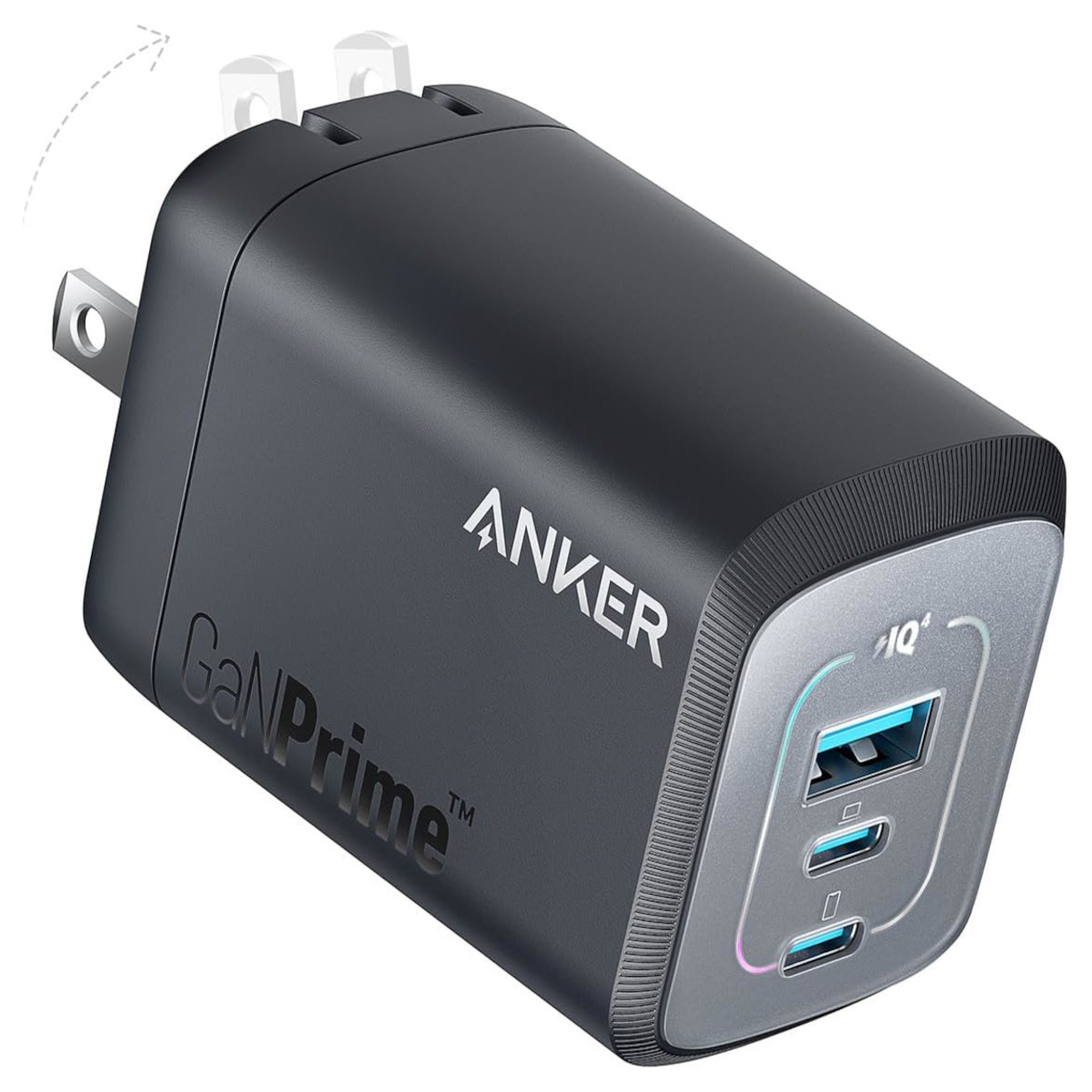 Cargador de Pared Anker Prime 100w 3 Puertos 1 USB-A 2 USB-C