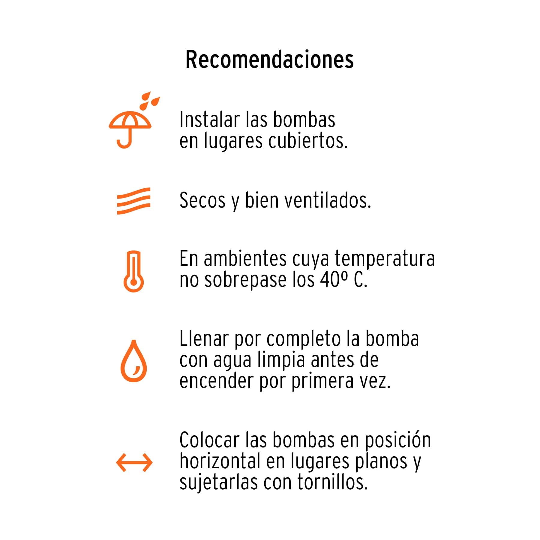 Bomba para Agua Eléctrica Periférica 1 Hp Truper  Naranja max. Altura 70 m uso Agricola Casa BOAP-1 