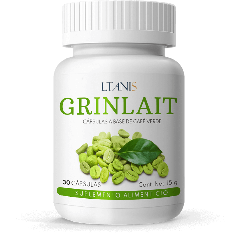 Grinlait 30 capsulas de extracto de cafe verde 