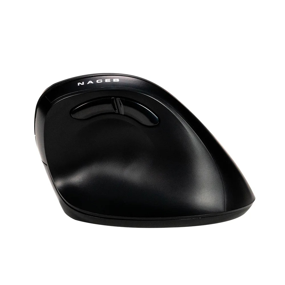 MOUSE NACEB INFINITY VERTICAL VS1 INALAMBRICO 1600DPI NEGRO NA-0130
