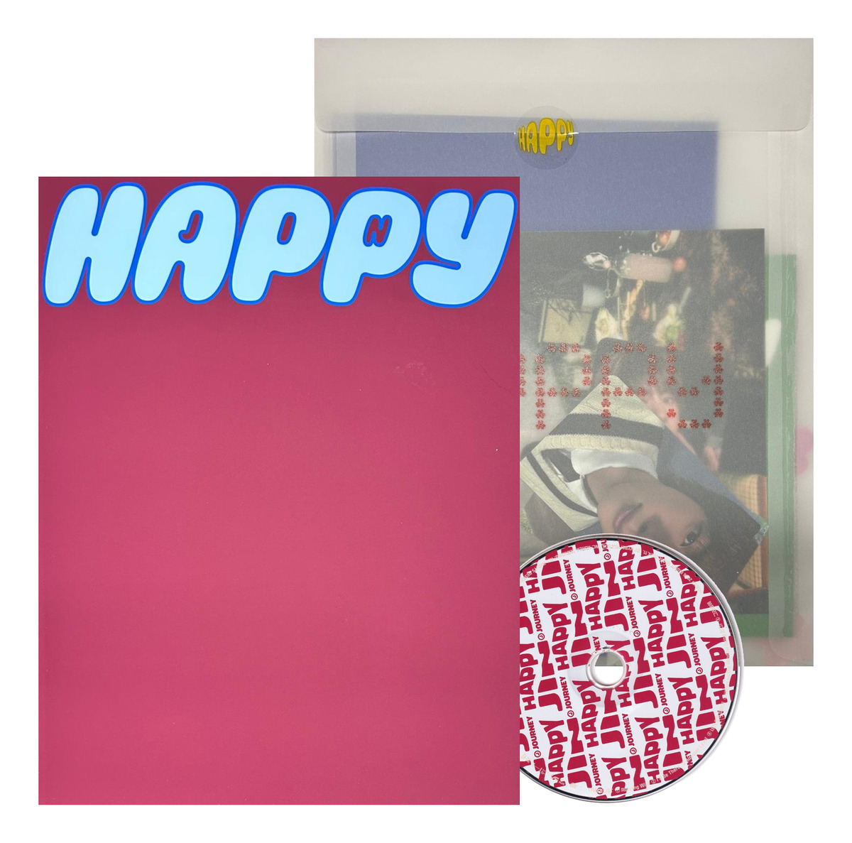 Jin ( Bts ) Happy Album Original Version Journey [ Rojo ]