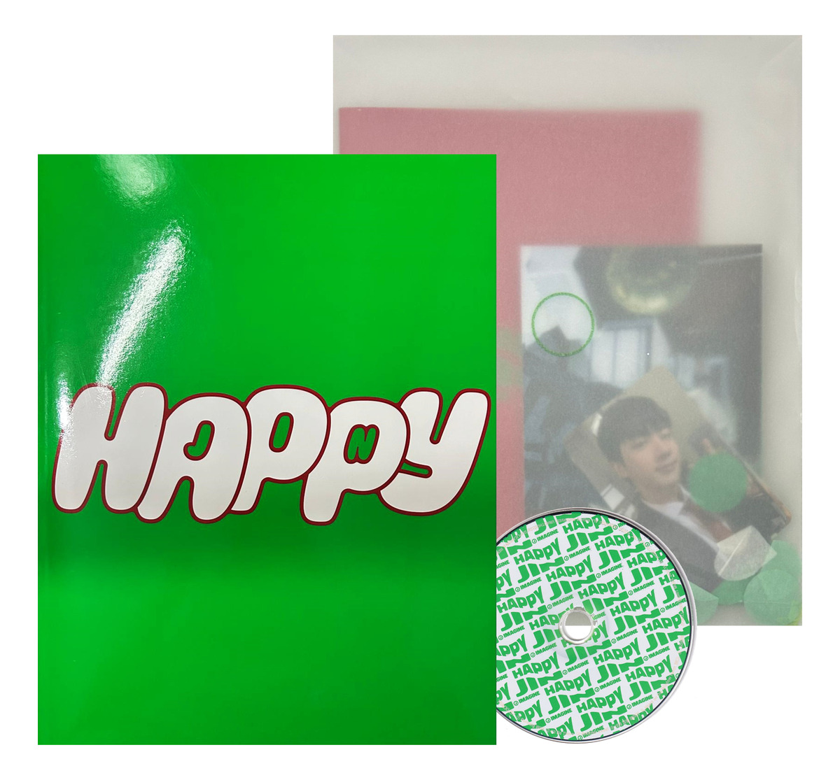 Jin ( Bts ) Happy Album Original Version Imagine [ Verde ]
