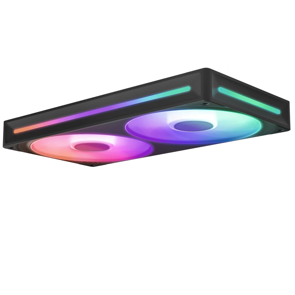 VENTILADOR NZXT F240 RGB CORE BLACK 240MM UN SOLO MARCO RF-U24HF-B1