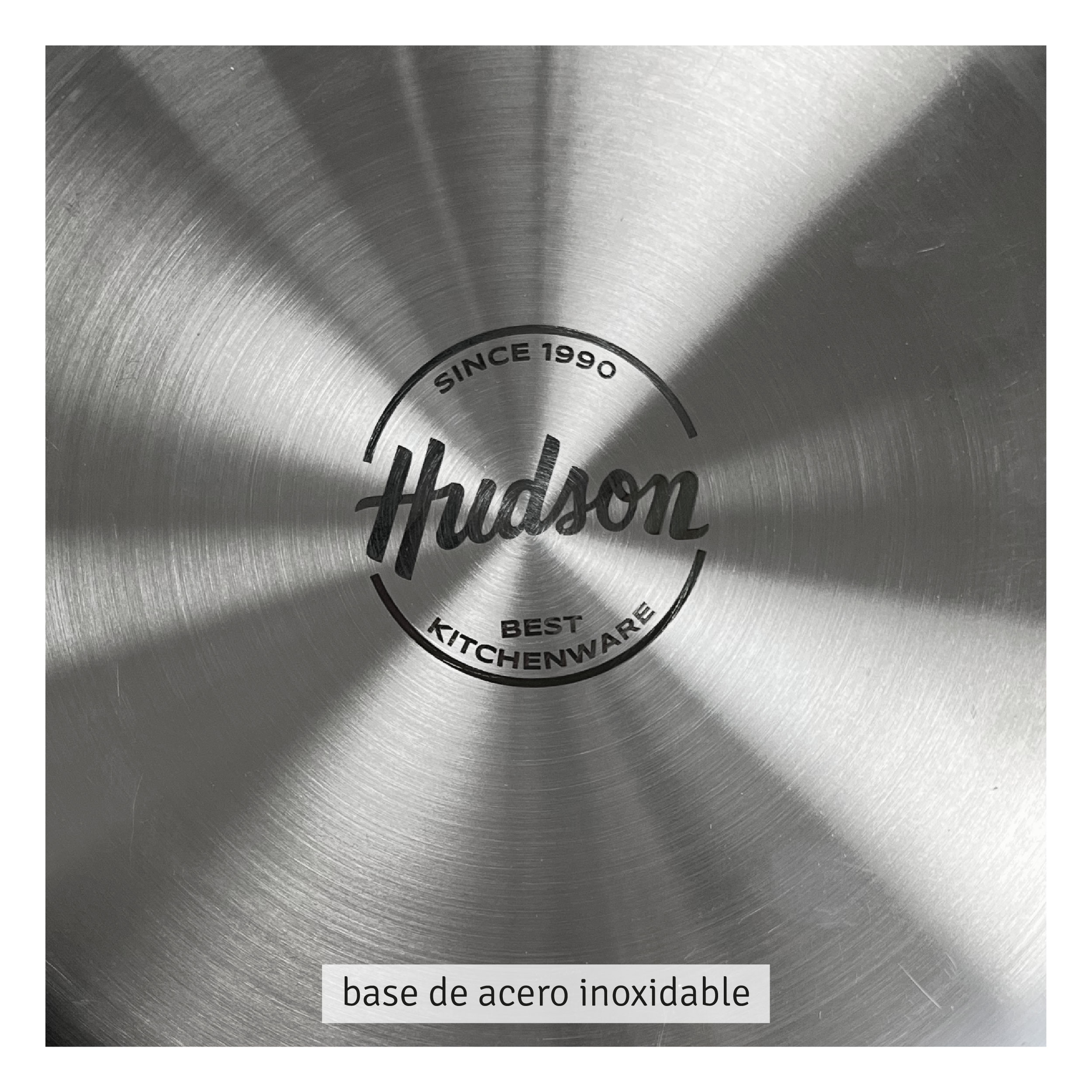 Sartén 26cm Acero Inoxidable Profesional