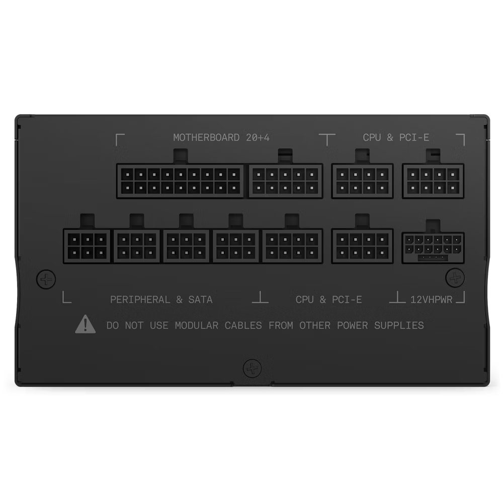 FUENTE NZXT C1200 1200W NEGRA ATX 3.0 GOLD FULL MODULAR PCIE5.0