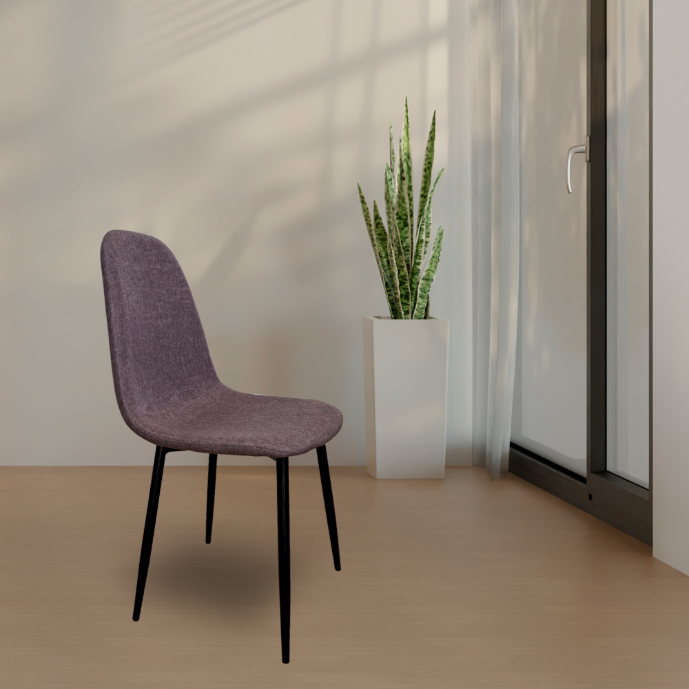 Silla comedor oslo (café)