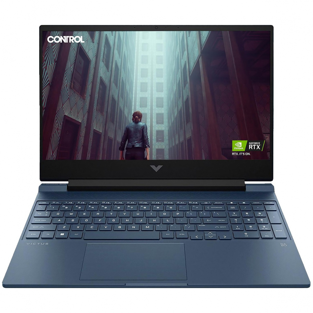 LAPTOP HP VICTUS CORE I5 12450H 512GB SSD 8GB DDR4 15.6" FHD TEC/ING W11H AZUL RTX 3050 15-FA0033DX 9T9R8UA