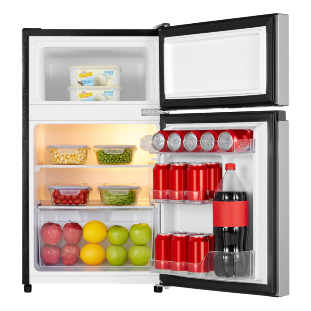Frigobar Hisense RT31D6AGX1 3.3 pies Congelador Superior