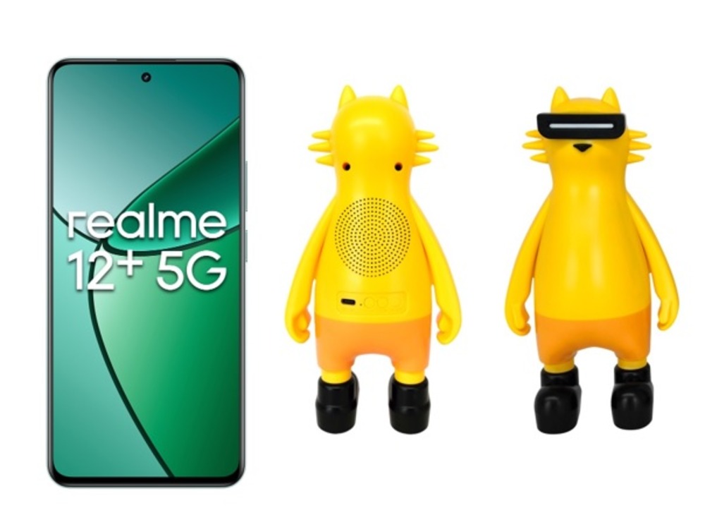 Smartphone REALME 12 PLUS 5G 12/256GB VERDE CON BOCINA DE REGALO REALMEOW