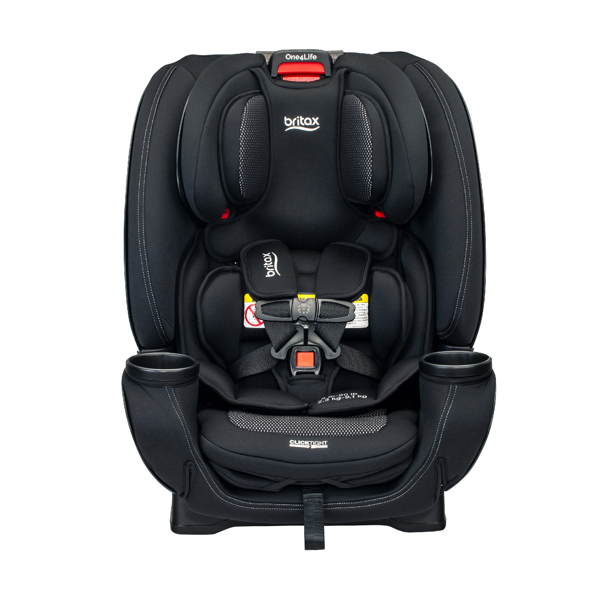 Autoasiento Todo en Uno Britax One4life Cool Flow Carbon