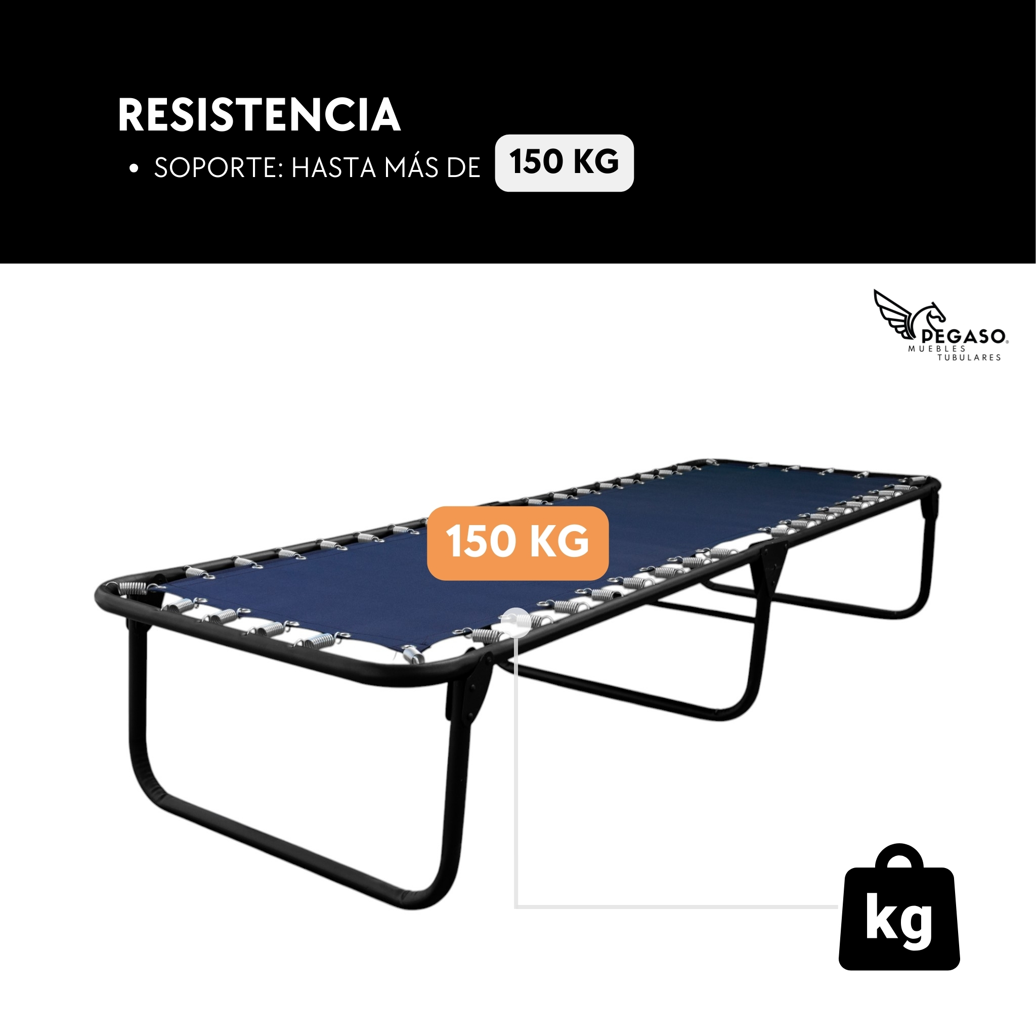 Catre Clásico de Lona de Poliéster Plastificada Ojillada MOD: KSL-MARINO.