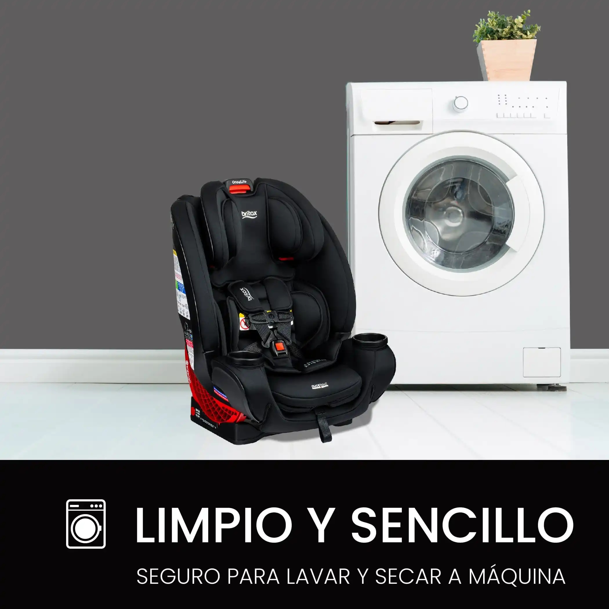 Autoasiento Todo en Uno Britax One4life Onyx