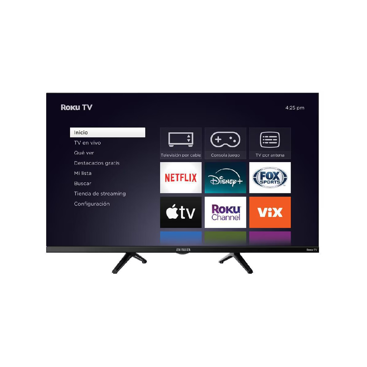 Televisión Pantalla 32 Pulgadas Aiwa Roku TV HD AW32B4SMRK
