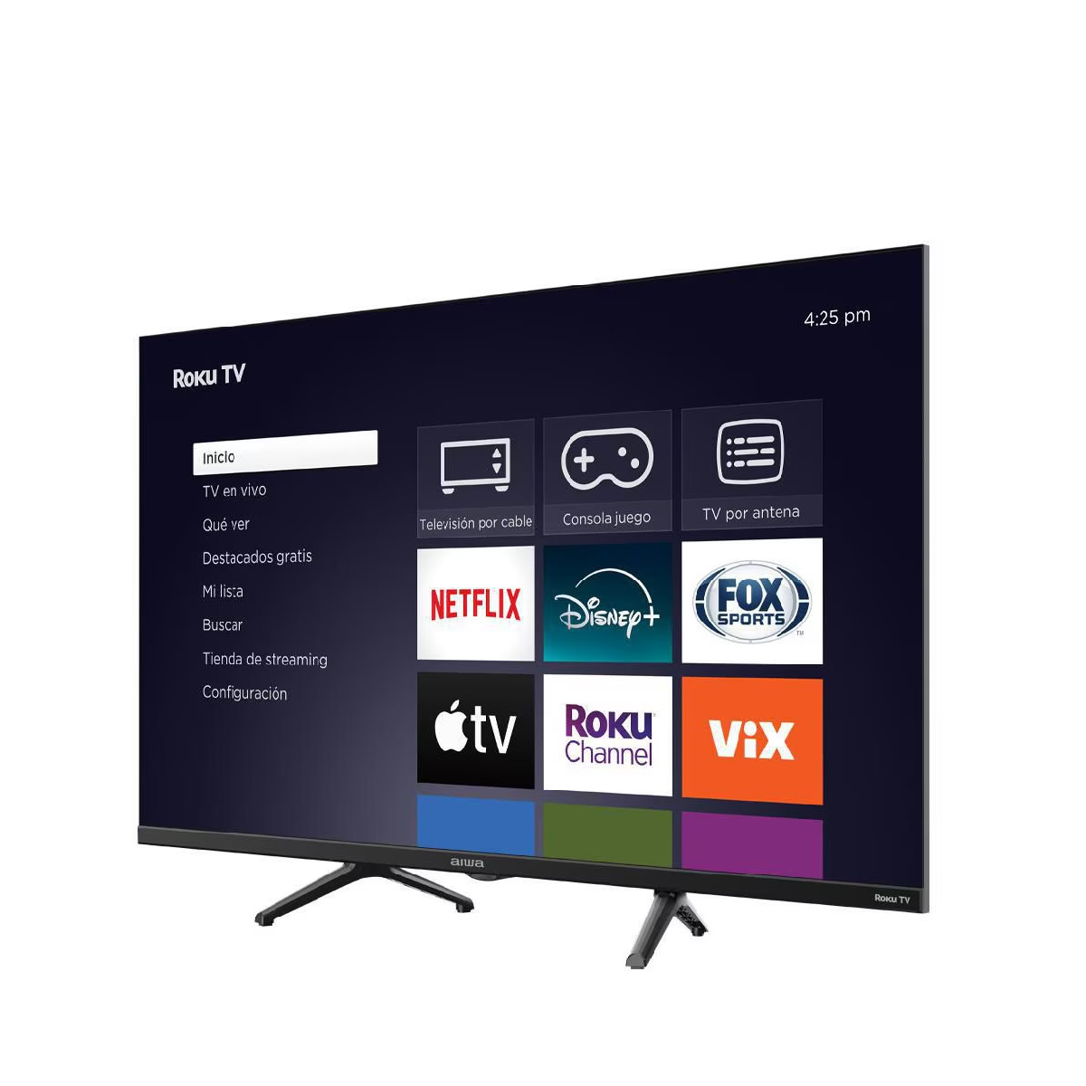 Televisión Pantalla 32 Pulgadas Aiwa Roku TV HD AW32B4SMRK