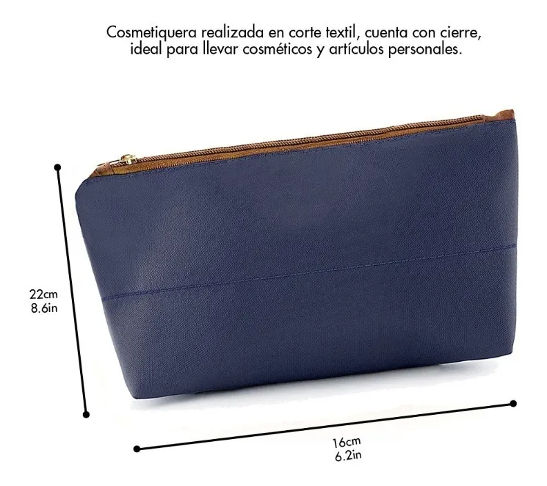 Bolsas De Mujer Bolsa Mujer Bolso Mujer Bolsa De Mujer Tote Austin Yayas Incluye Cosmetiquera Color Marino LISA
