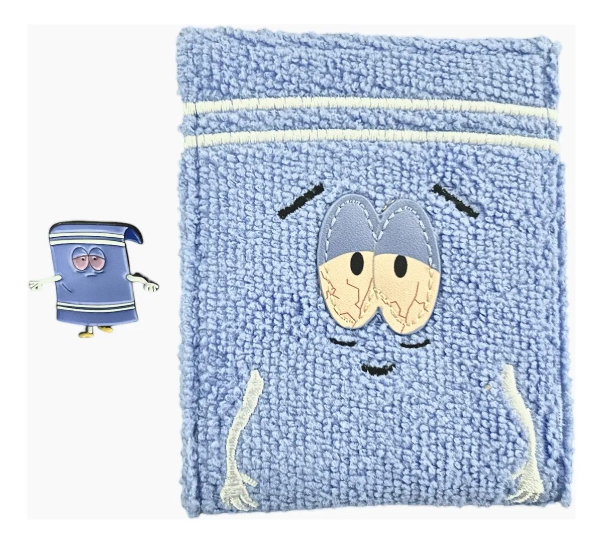 Cartera Billetera Toallin + Pin South Park 