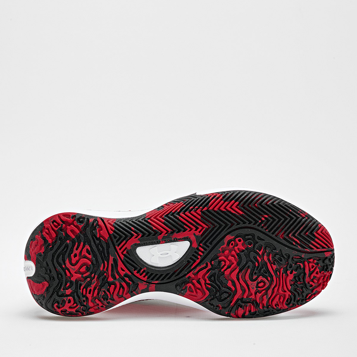 UNDER ARMOUR UA GS Lockdown 7 TENIS MUJERDEPORTIVO COLOR ROJO NEGRO