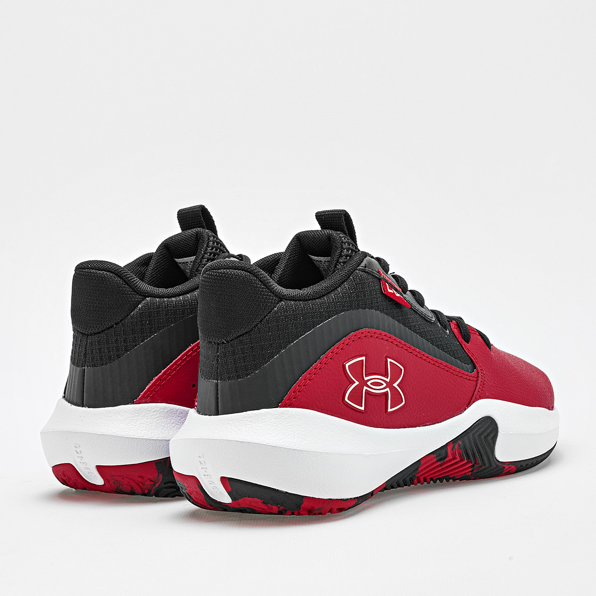 UNDER ARMOUR UA GS Lockdown 7 TENIS MUJERDEPORTIVO COLOR ROJO NEGRO