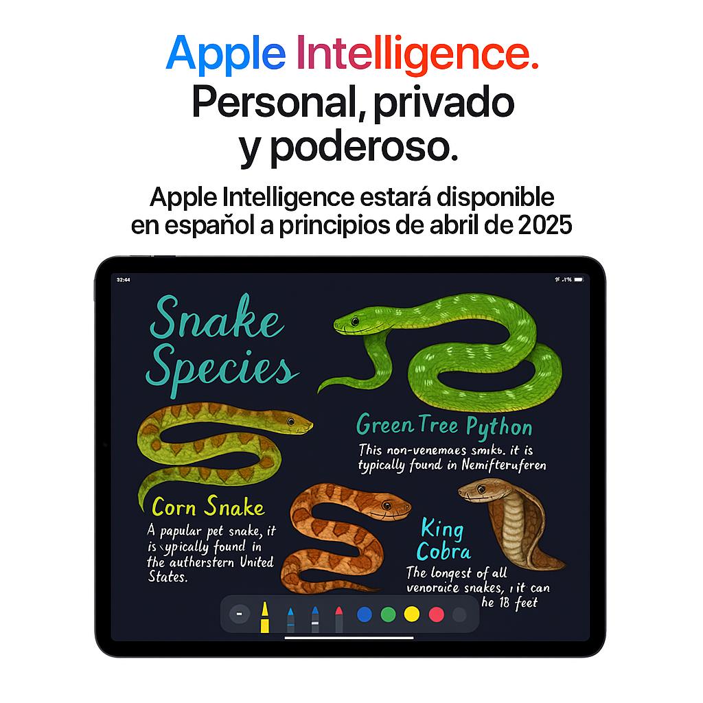 Apple iPad Air 11" Wifi Chip M3 128GB Gris Espacial