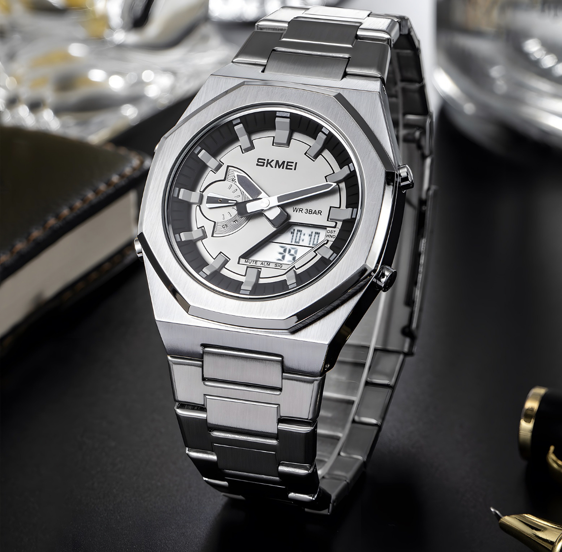 Reloj De Cuarzo Para Hombre Reloj Pulsera Impermeable 1816