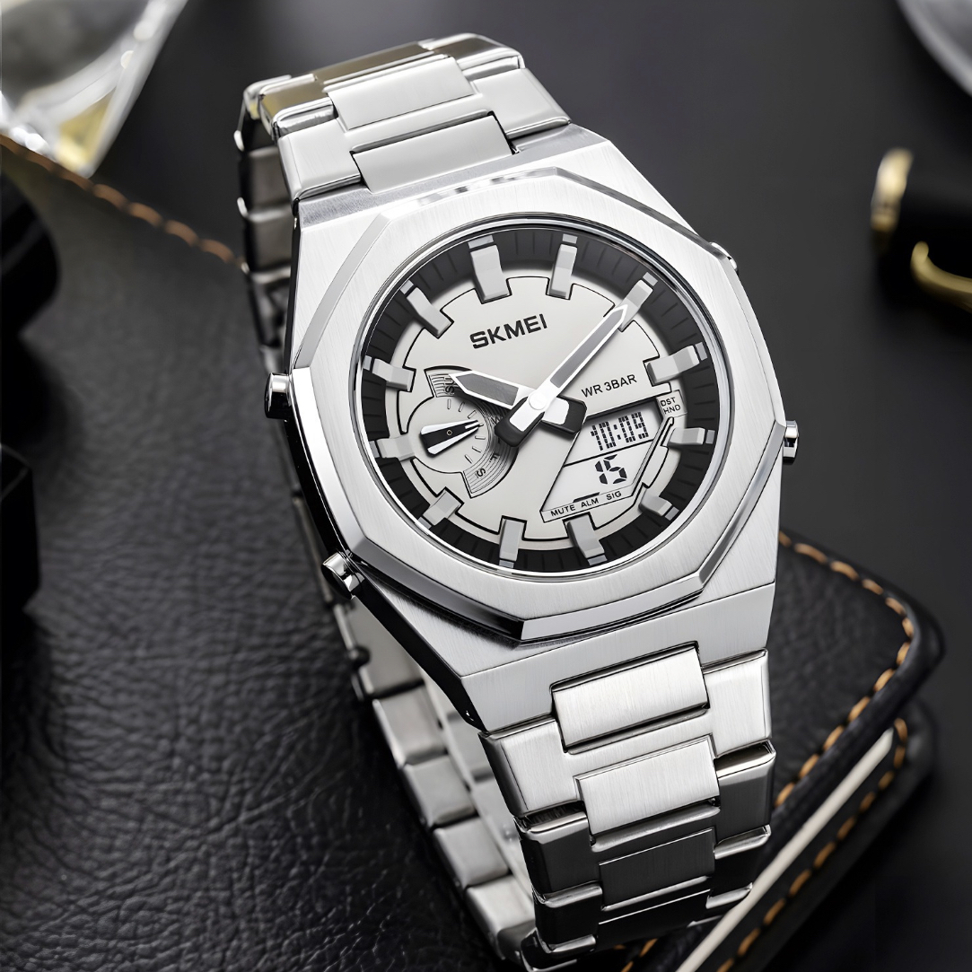 Reloj De Cuarzo Para Hombre Reloj Pulsera Impermeable 1816